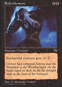 MTG Tempest - Enfeeblement