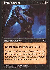 MTG Tempest - Enfeeblement