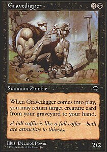 MTG Tempest - Gravedigger