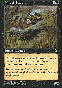 MTG Tempest - Marsh Lurker