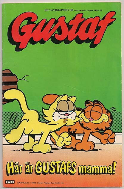 Gustaf 1986 Nr 1 VG