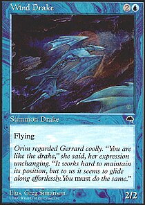 MTG Tempest - Wind Drake