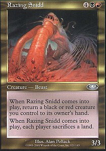MTG Planeshift - Razing Snidd