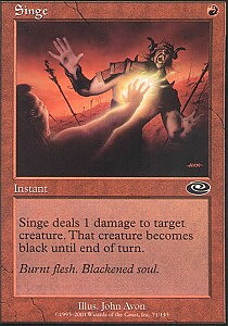 MTG Planeshift - Singe