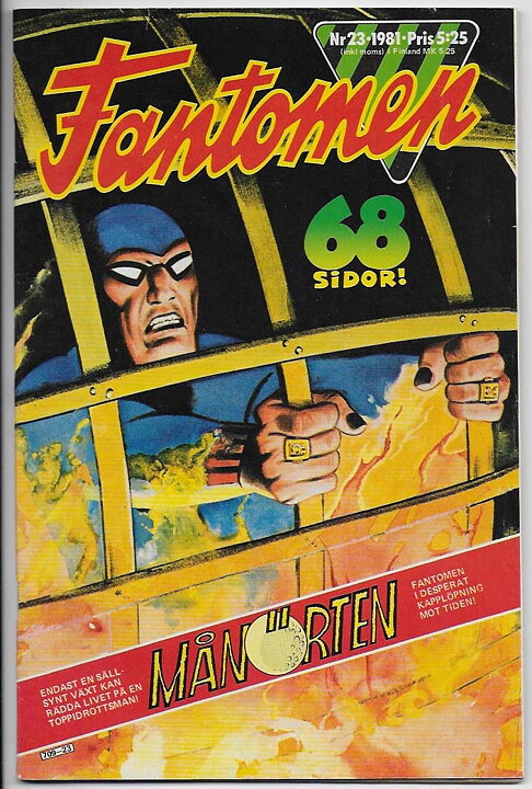Fantomen 1981 Nr 23 FN/VF