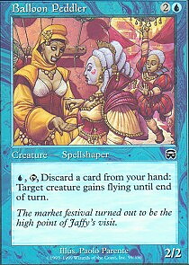 MTG Mercadian Masques - Balloon Peddler