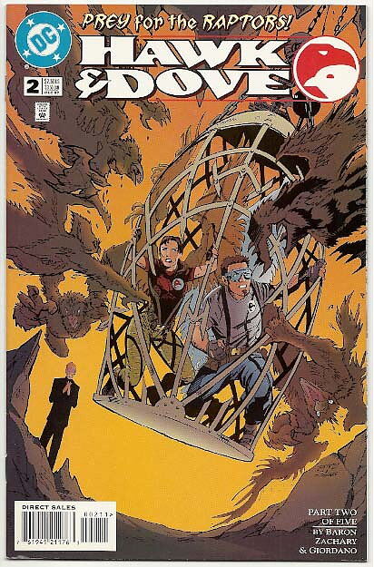 Hawk and Dove 2nd Limited Series # 2 VF-NM
