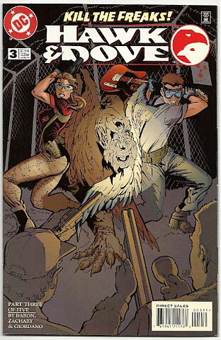 Hawk and Dove 2nd Limited Series # 3 VF-NM
