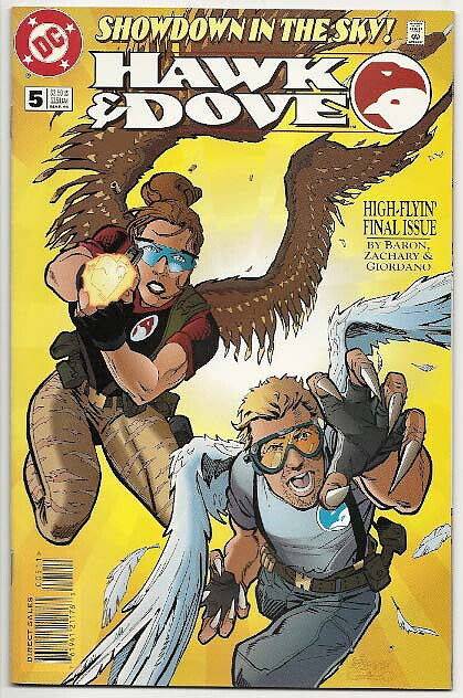 Hawk and Dove 2nd Limited Series # 5 VF-NM