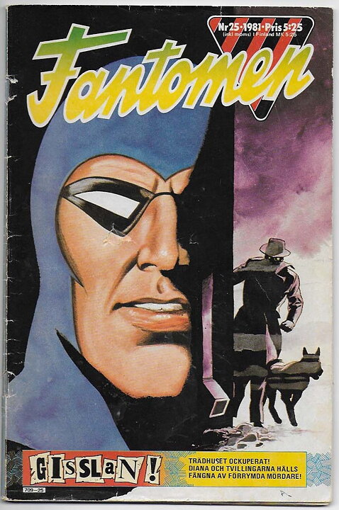 Fantomen 1981 Nr 25 GD/VG