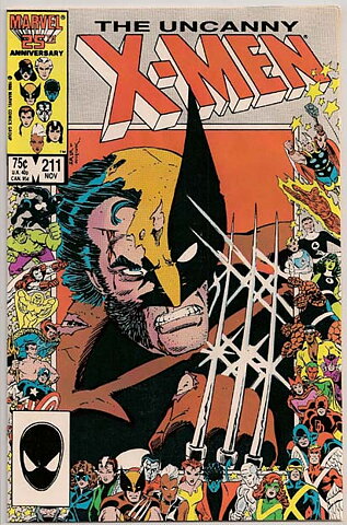 Uncanny X-Men # 211 VF-NM Mutant Massacre Begins