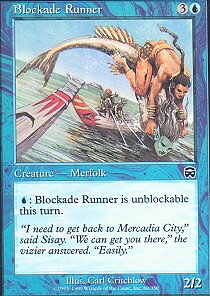MTG Mercadian Masques - Blockade Runner