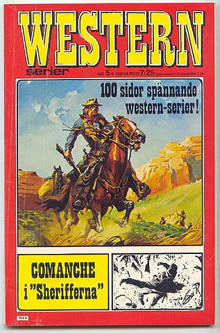 Westernserier 1981 Nr 5 VG-
