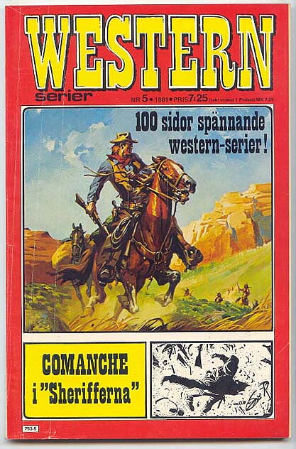 Westernserier 1981 Nr 5 VG-