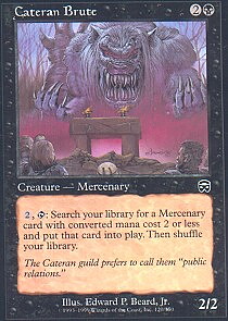MTG Mercadian Masques - Cateran Brute