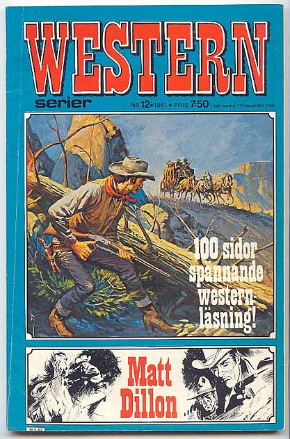 Westernserier 1981 Nr 12 VG