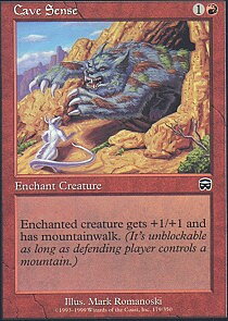 MTG Mercadian Masques - Cave Sense