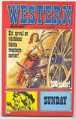Westernserier 1983 Nr 1 VG+