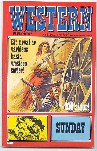 Westernserier 1983 Nr 1 VG+