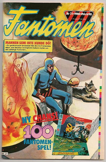 Fantomen 1984 Nr 21 VG