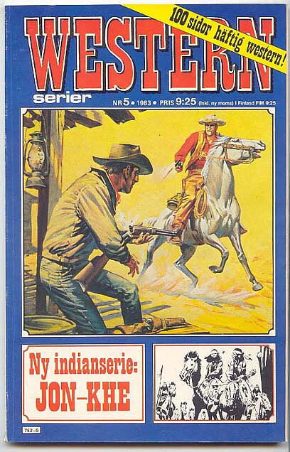 Westernserier 1983 Nr 5 VG/FN