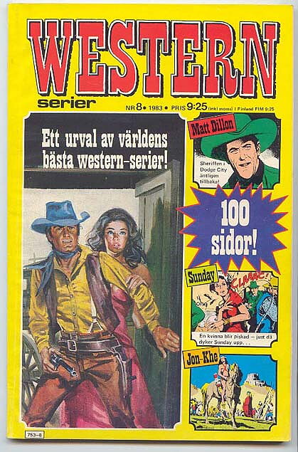 Westernserier 1983 Nr 8 VG+