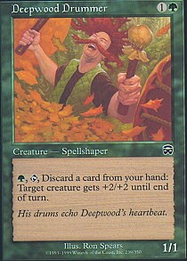 MTG Mercadian Masques - Deepwood Drummer