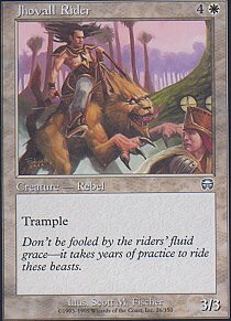 MTG Mercadian Masques - Jhovall Rider