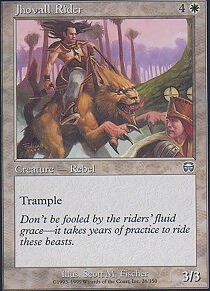 MTG Mercadian Masques - Jhovall Rider