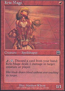 MTG Mercadian Masques - Kris Mage