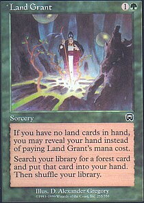 MTG Mercadian Masques - Land Grant