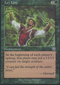 MTG Mercadian Masques - Ley Line