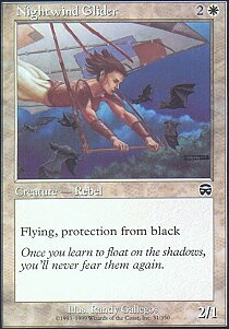 MTG Mercadian Masques - Nightwind Glider