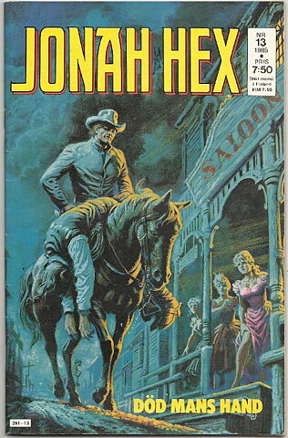 Jonah Hex 1985 Nr 13 FN/VF Namnteckning