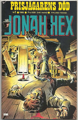 Jonah Hex 1986 Nr 1 VG Namnteckning