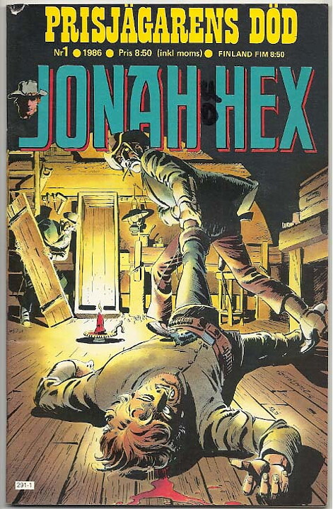 Jonah Hex 1986 Nr 1 VG Namnteckning