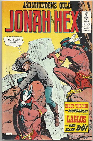 Jonah Hex 1986 Nr 2 VF Namnteckning