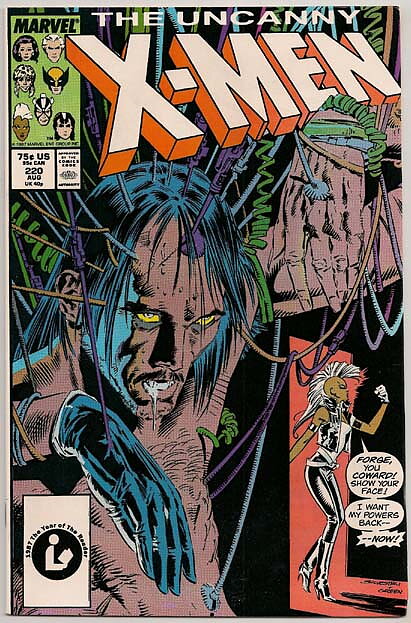 Uncanny X-Men # 220 VF-NM
