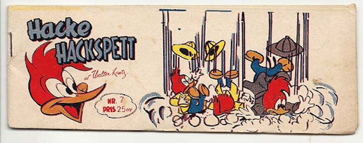 Hacke Hackspett 1959 Nr 7 GD