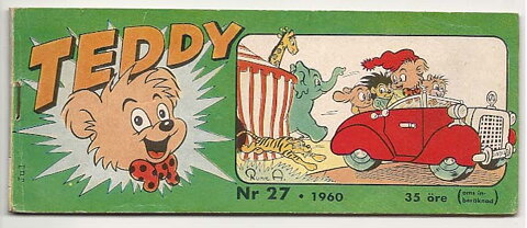 Teddy 1960 Nr 27 VG Ifylld Uppgift