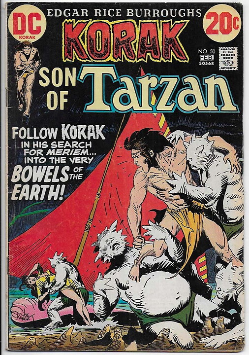 Korak, Son of Tarzan # 50 VG/FN