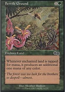 MTG Urza's Saga - Fertile Ground