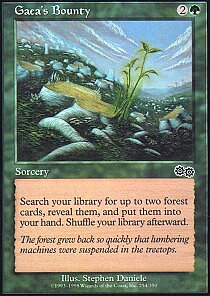 MTG Urza's Saga - Gaea's Bounty