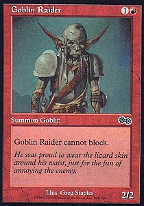 MTG Urza's Saga - Goblin Raider