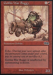 MTG Urza's Saga - Goblin War Buggy