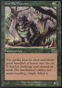 MTG Urza's Saga - Gorilla Warrior
