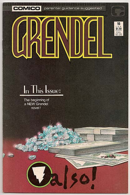 Grendel # 16 VF+ Re-intro Mage