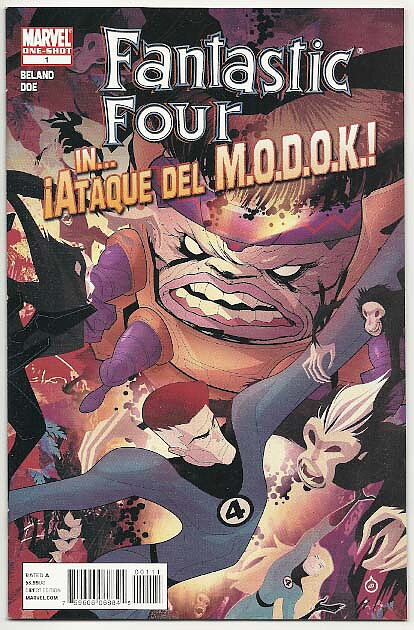 Fantastic Four in... Ataque Del M.O.D.O.K.! # 1 NM Ny Import