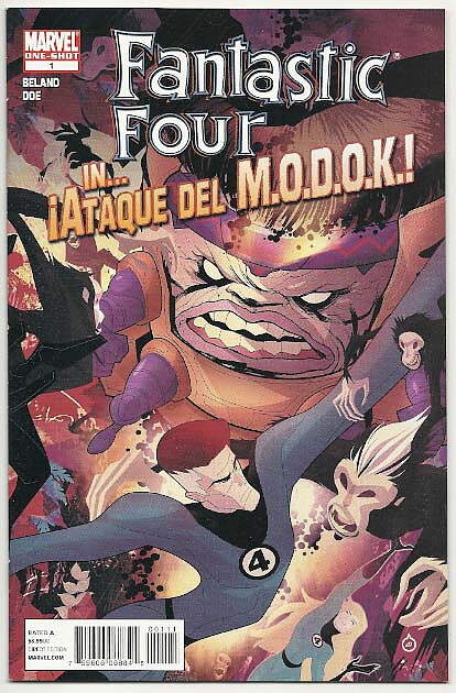 Fantastic Four in... Ataque Del M.O.D.O.K.! # 1 NM Ny Import