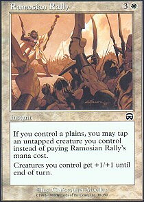 MTG Mercadian Masques - Ramosian Rally